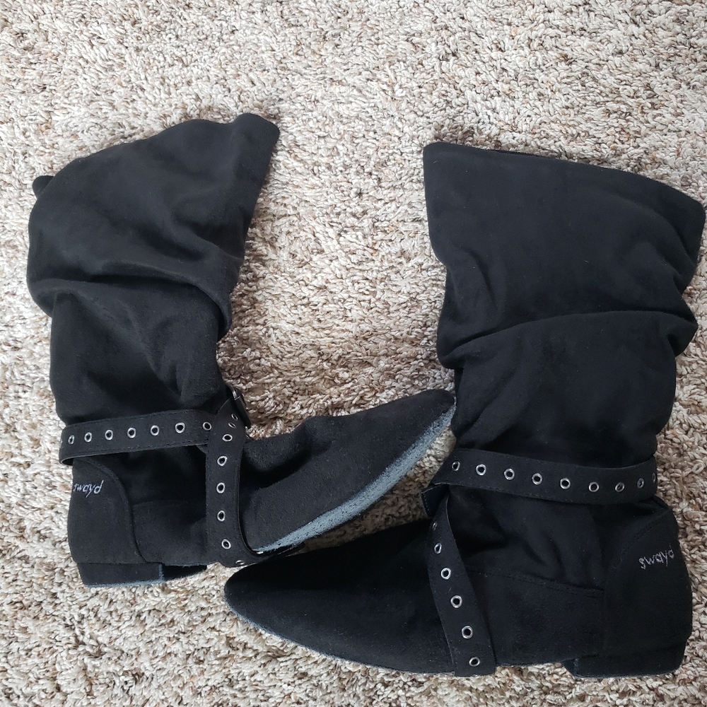 Sway D Suede Sole Dancing Boots.